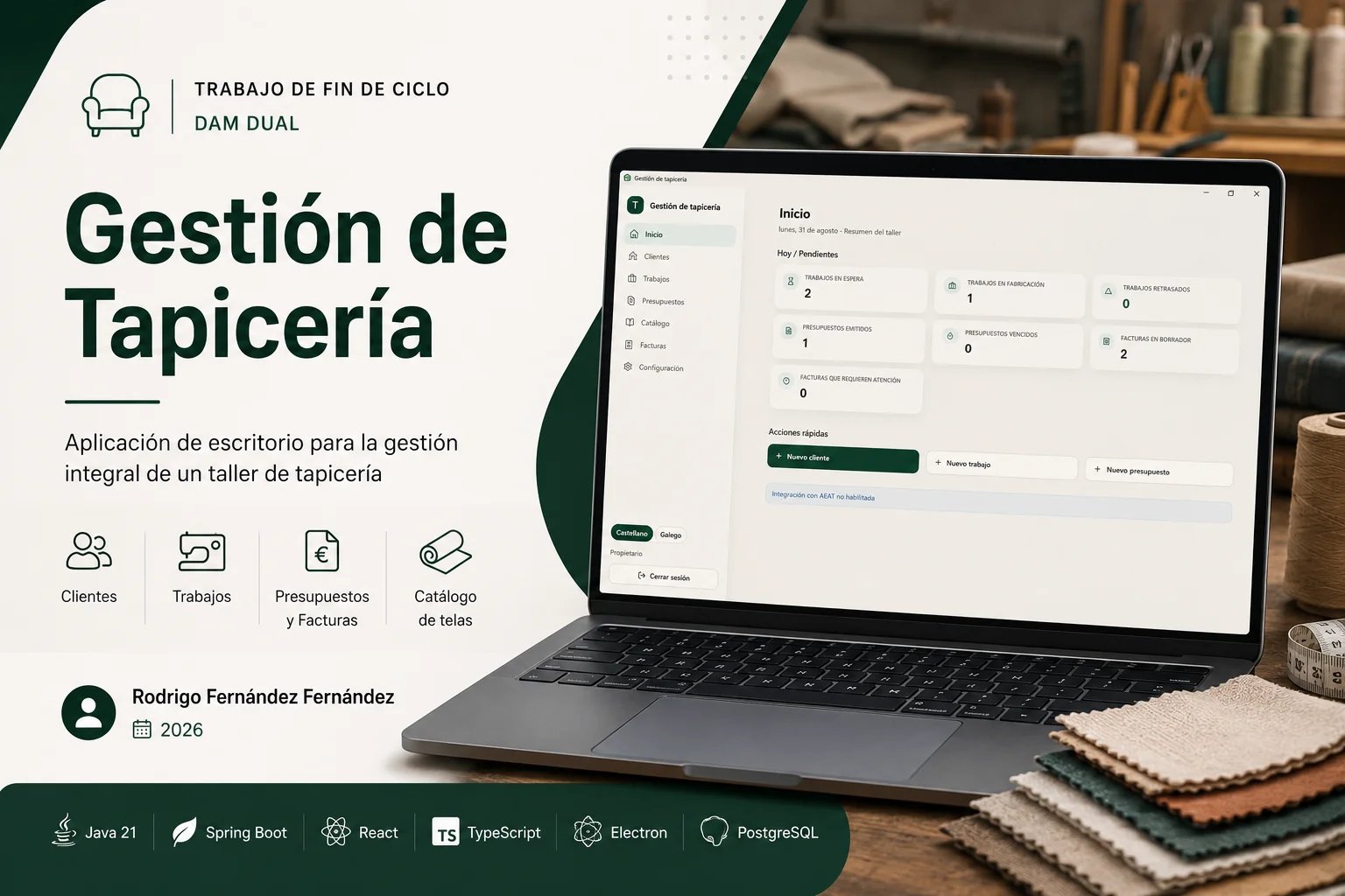 ERP de Gestión para Tapicería