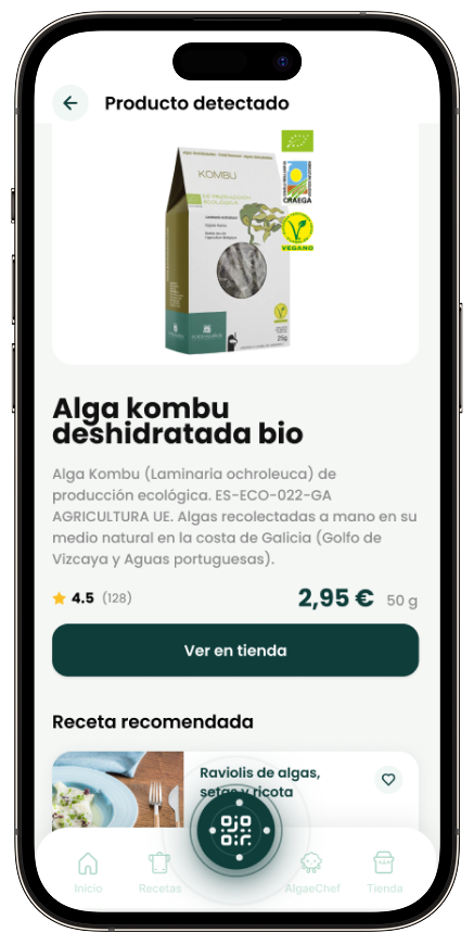 Porto-Muiños — Producto detectado