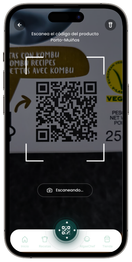 Porto-Muiños — Escanear QR